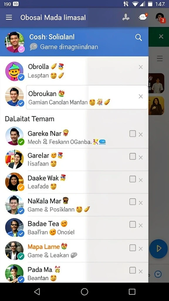 agenjitu - Tampilan antarmuka aplikasi yang menarik dan ramah pengguna.