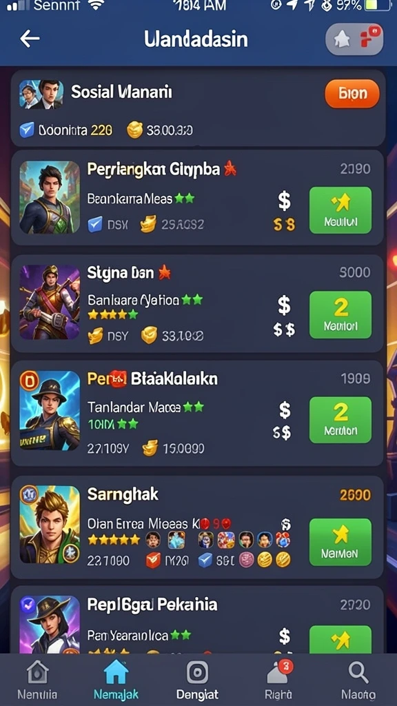 big777 - Screenshot 3: Kesempatan jackpot progresif yang menggiurkan.