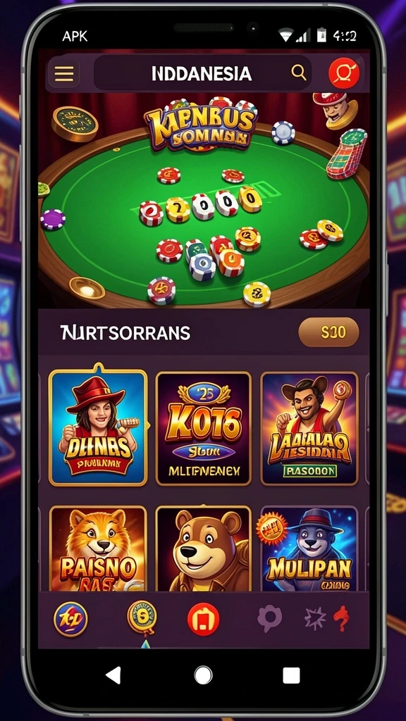 buah4d - Screenshot menampilkan salah satu level menantang dalam BUAH4D.