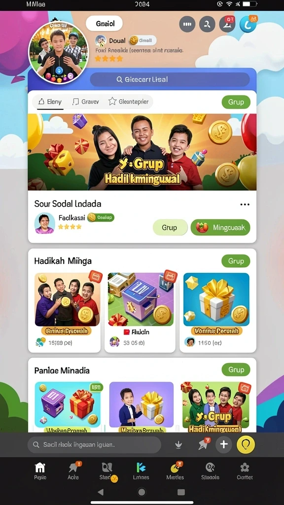 kebuntoto - Tampilan beranda KEBUNTOTO yang menarik dan user-friendly.