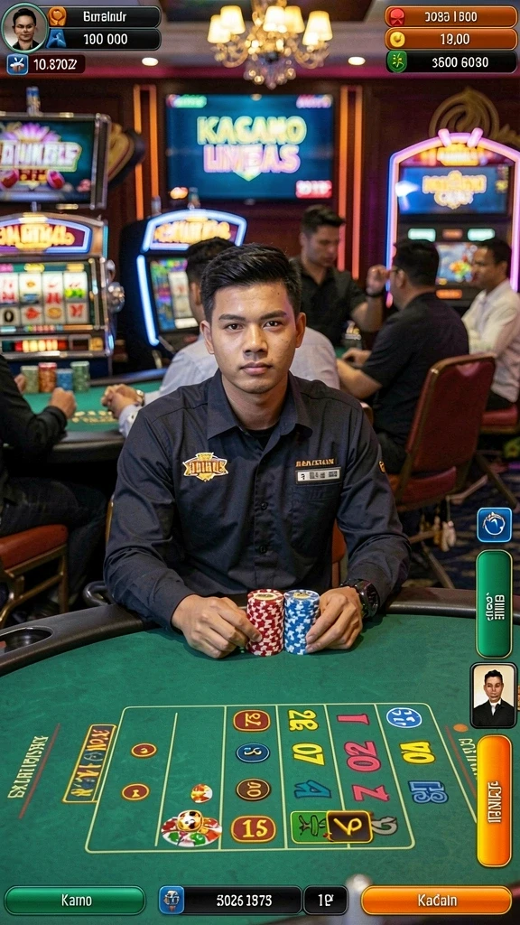 kg778 - Karakter yang dapat dikustomisasi dengan banyak pilihan.