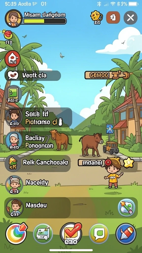 mlbb8 - Tangkapan layar dari mode multiplayer yang seru.